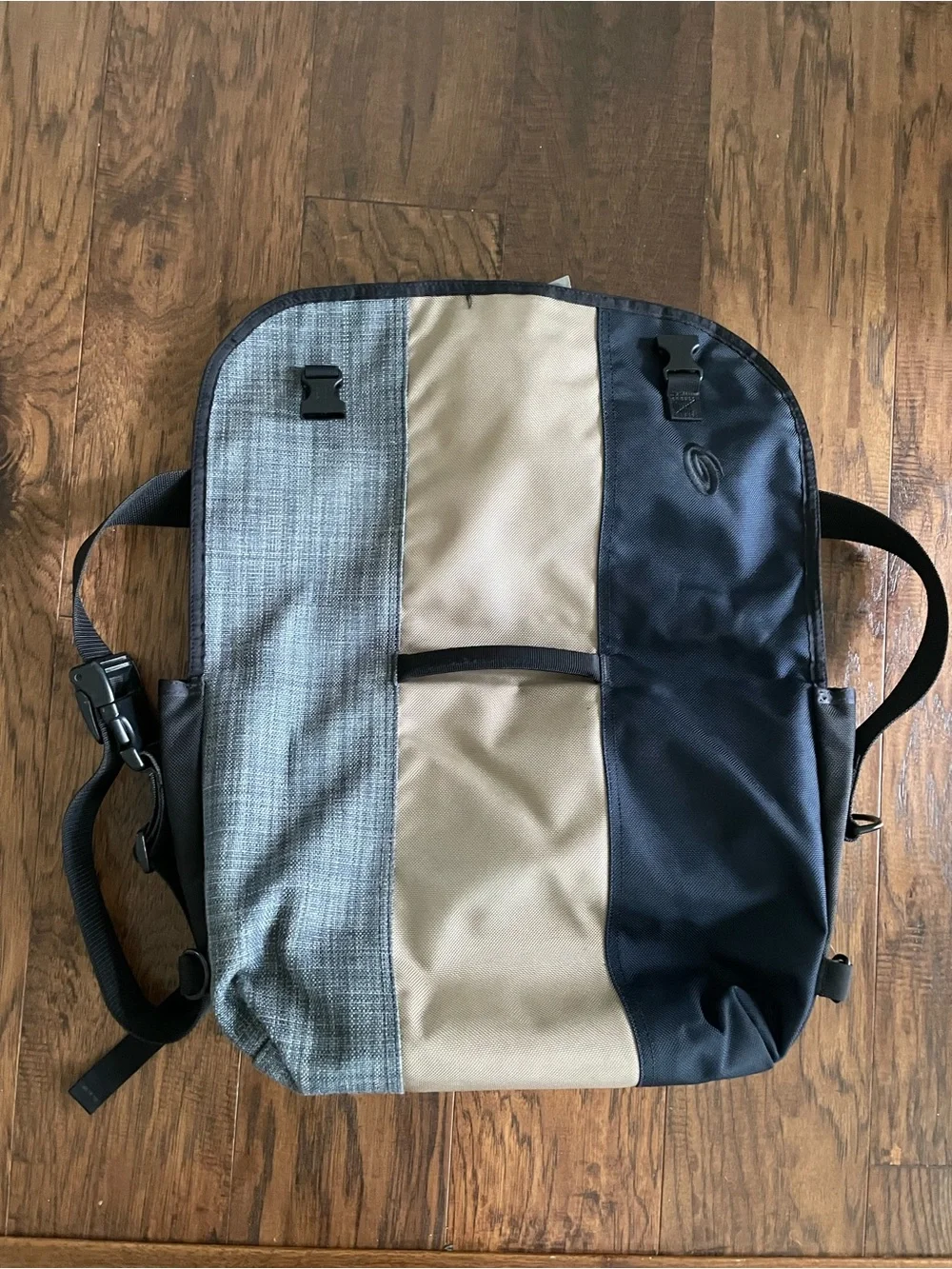 Timbuk2 Messenger Bag in Black, Tan & Gray